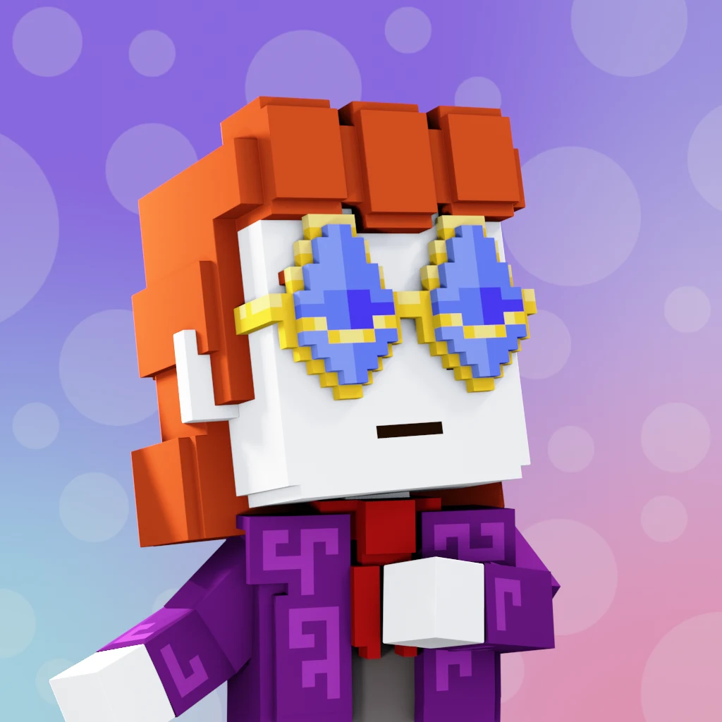 Pirate #2535 voxel render