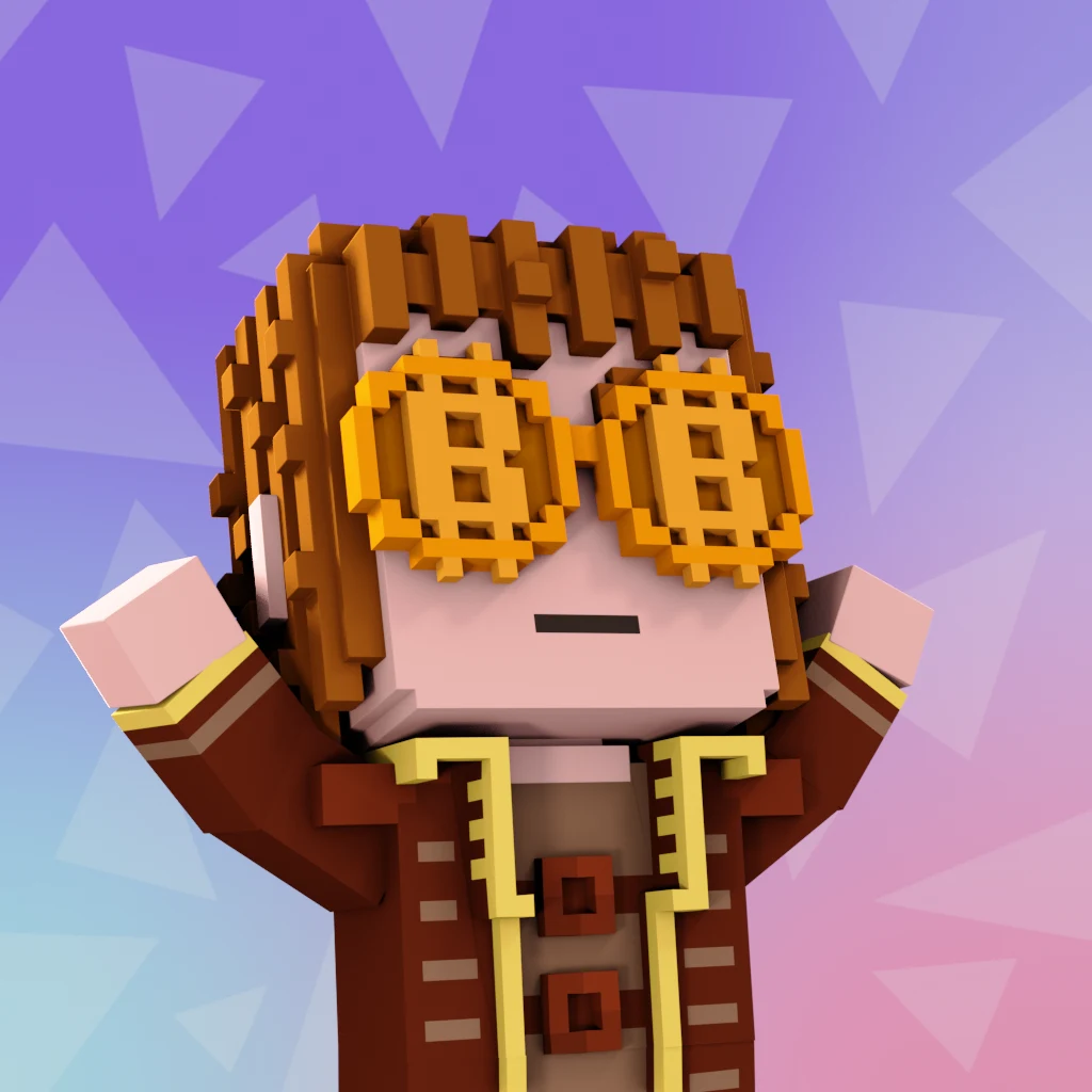 Pirate #2544 voxel render