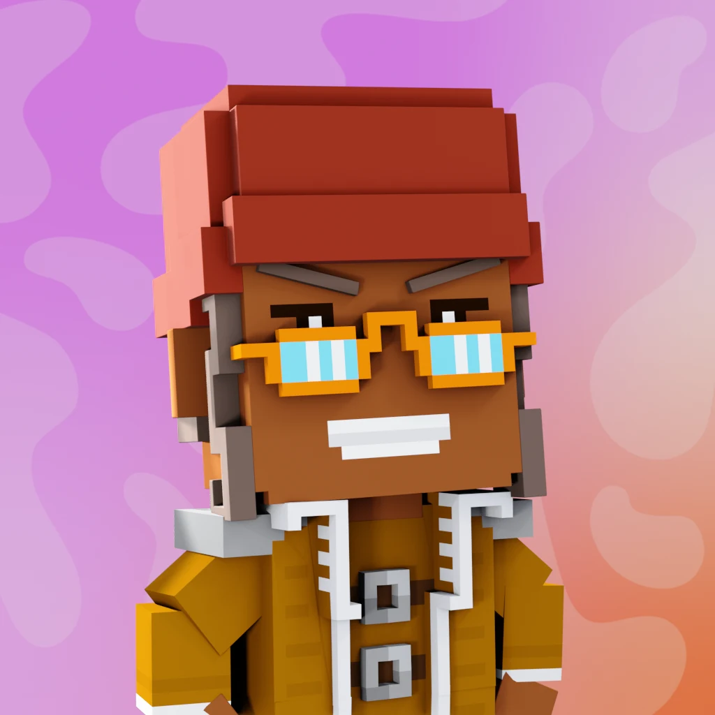 Pirate #2553 voxel render