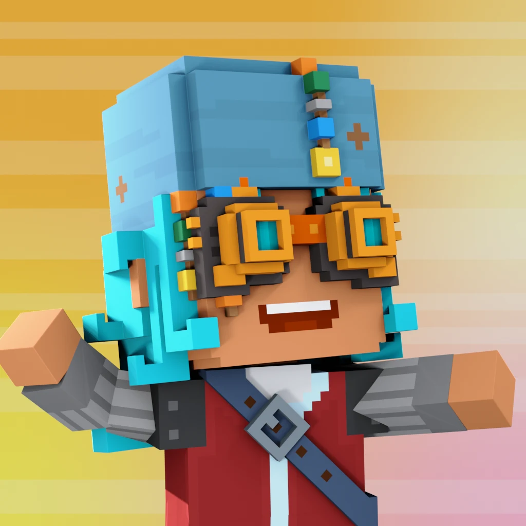 Pirate #2554 voxel render