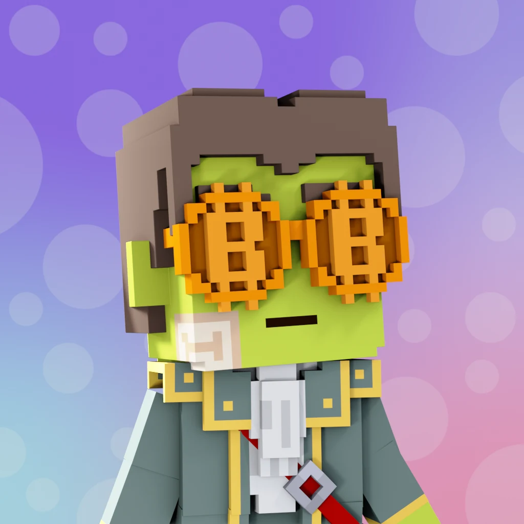 Pirate #256 voxel render