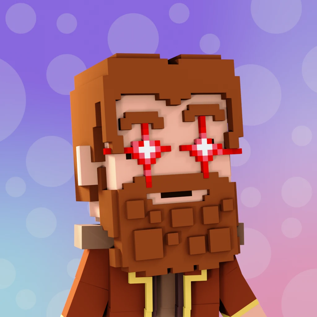 Pirate #257 voxel render
