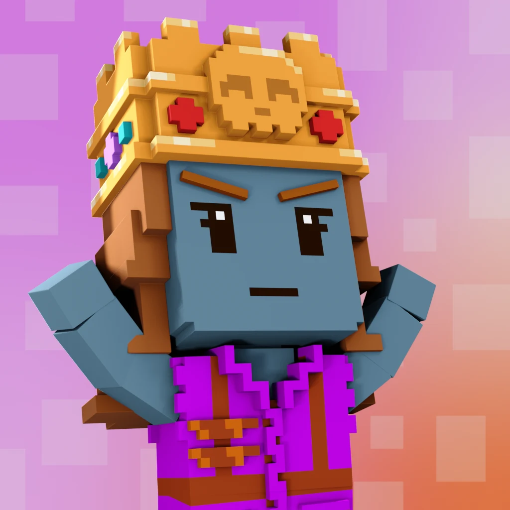 Pirate #2577 voxel render