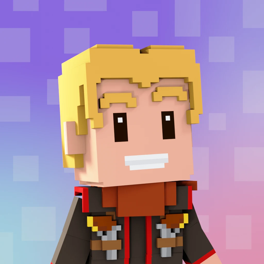 Pirate #258 voxel render