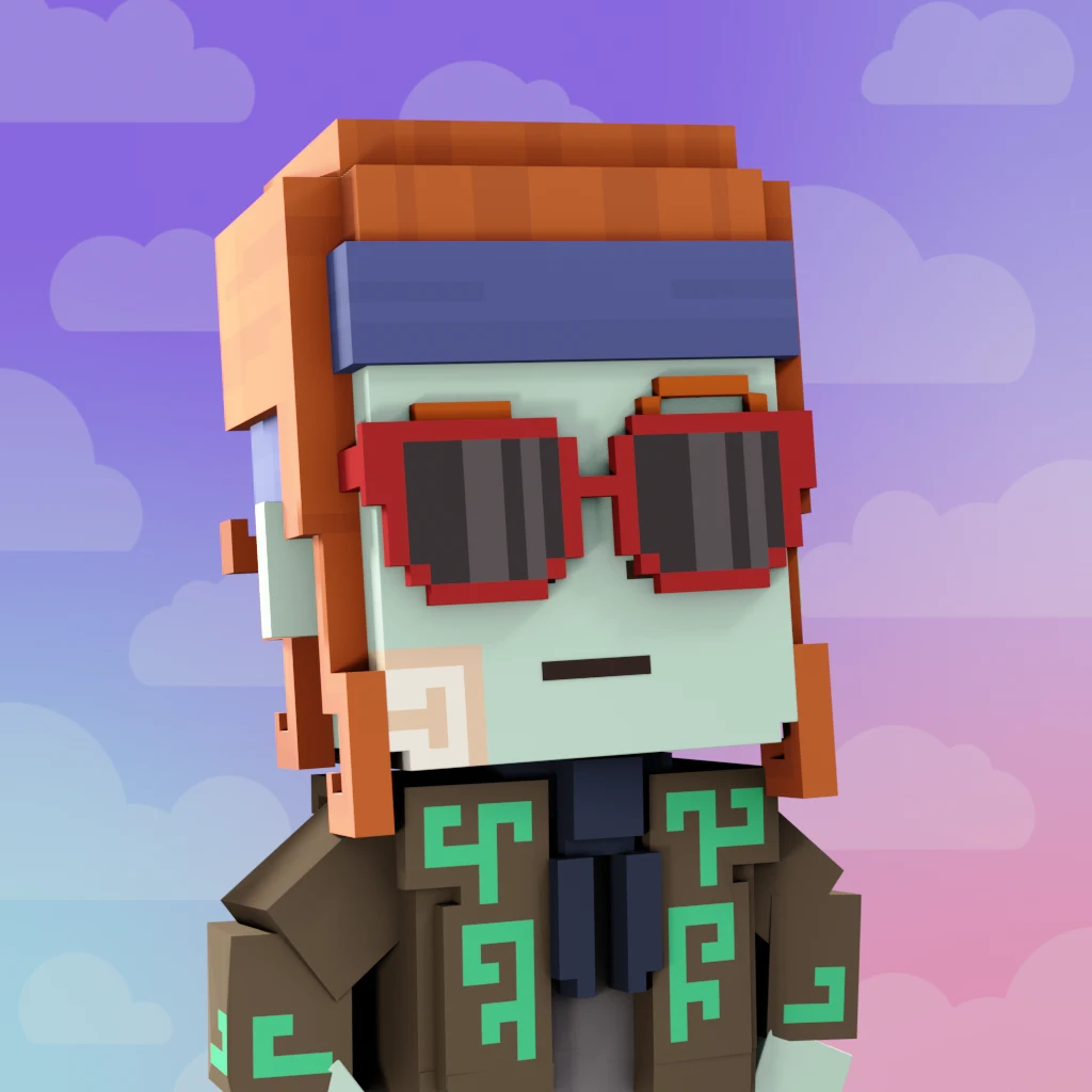 Pirate #2601 voxel render