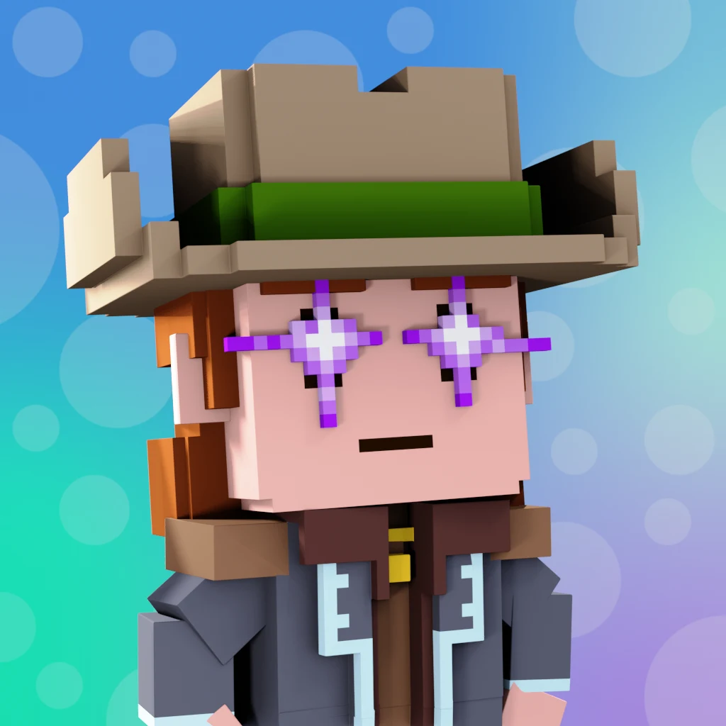 Pirate #2611 voxel render