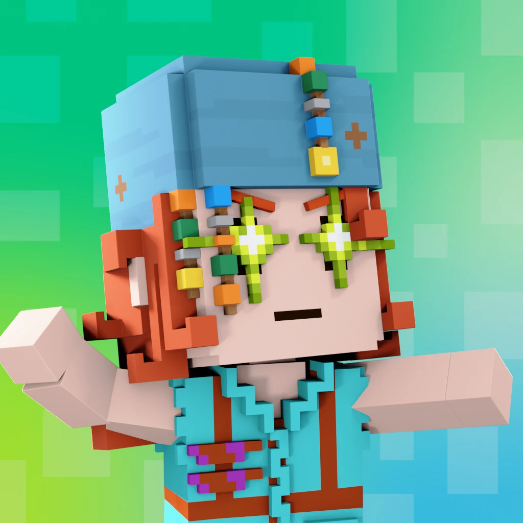 Pirate #2614 voxel render