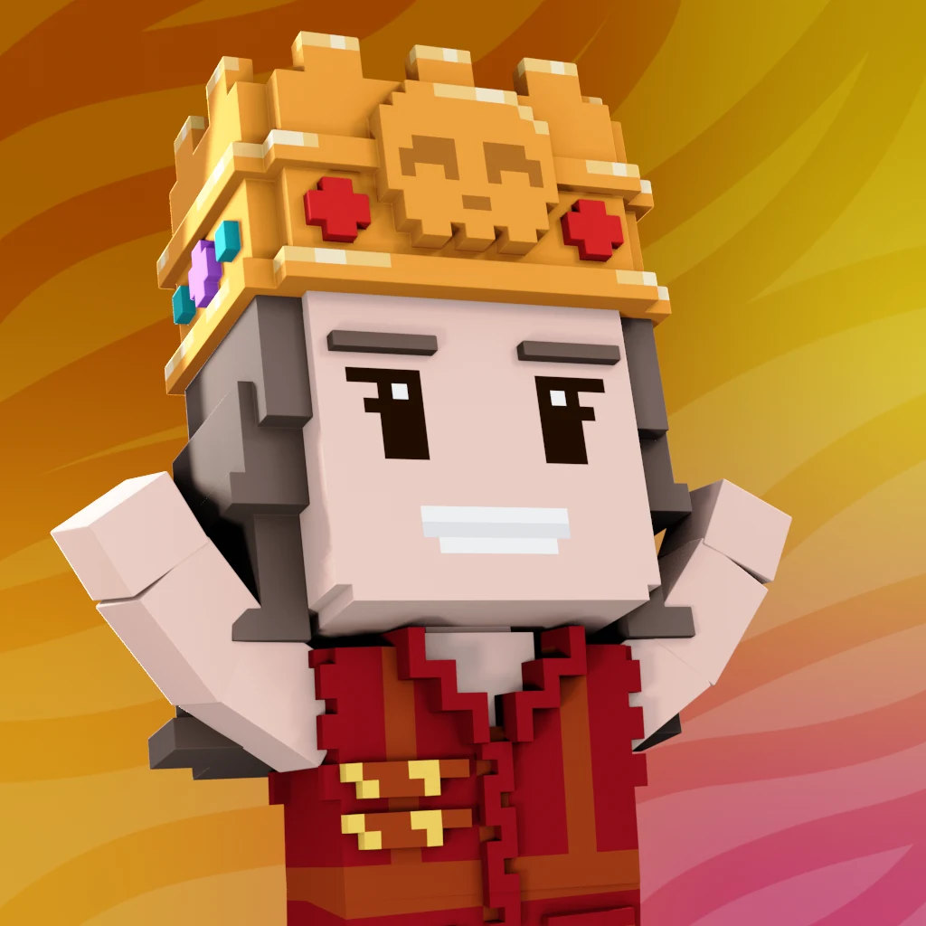 Pirate #2615 voxel render