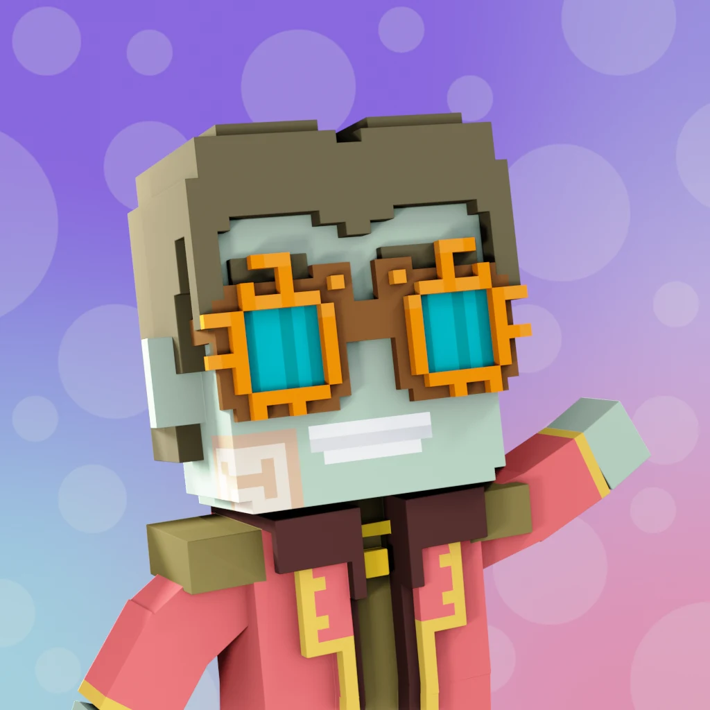 Pirate #2620 voxel render