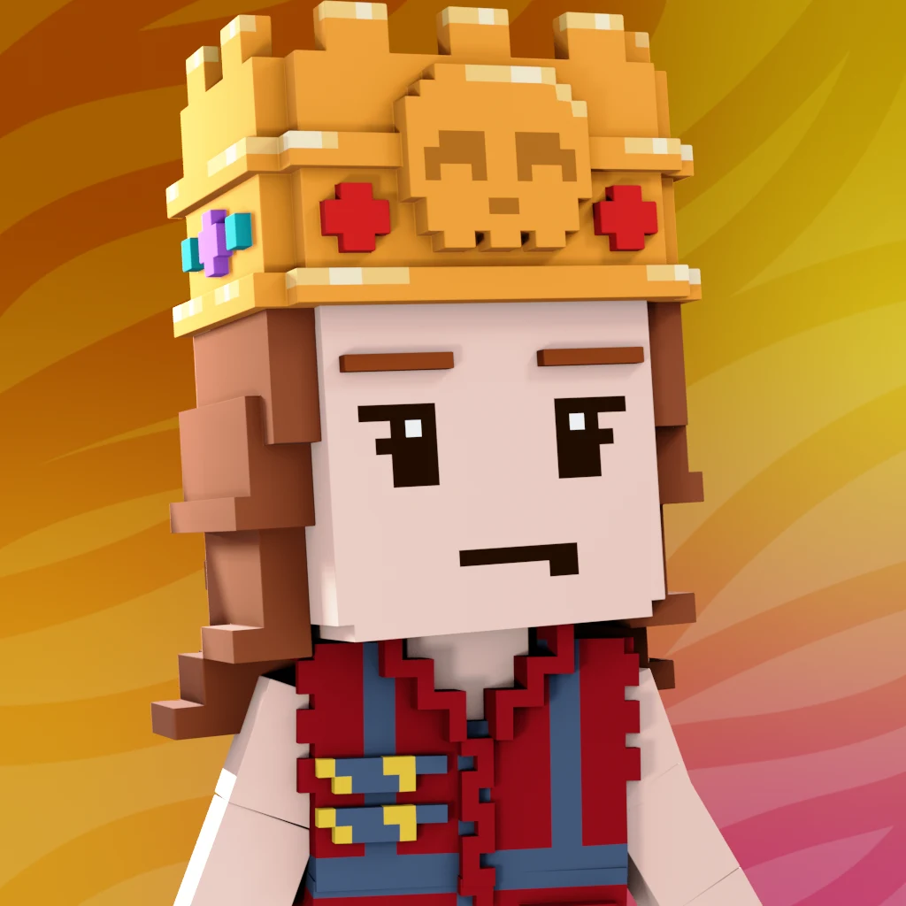 Pirate #2627 voxel render