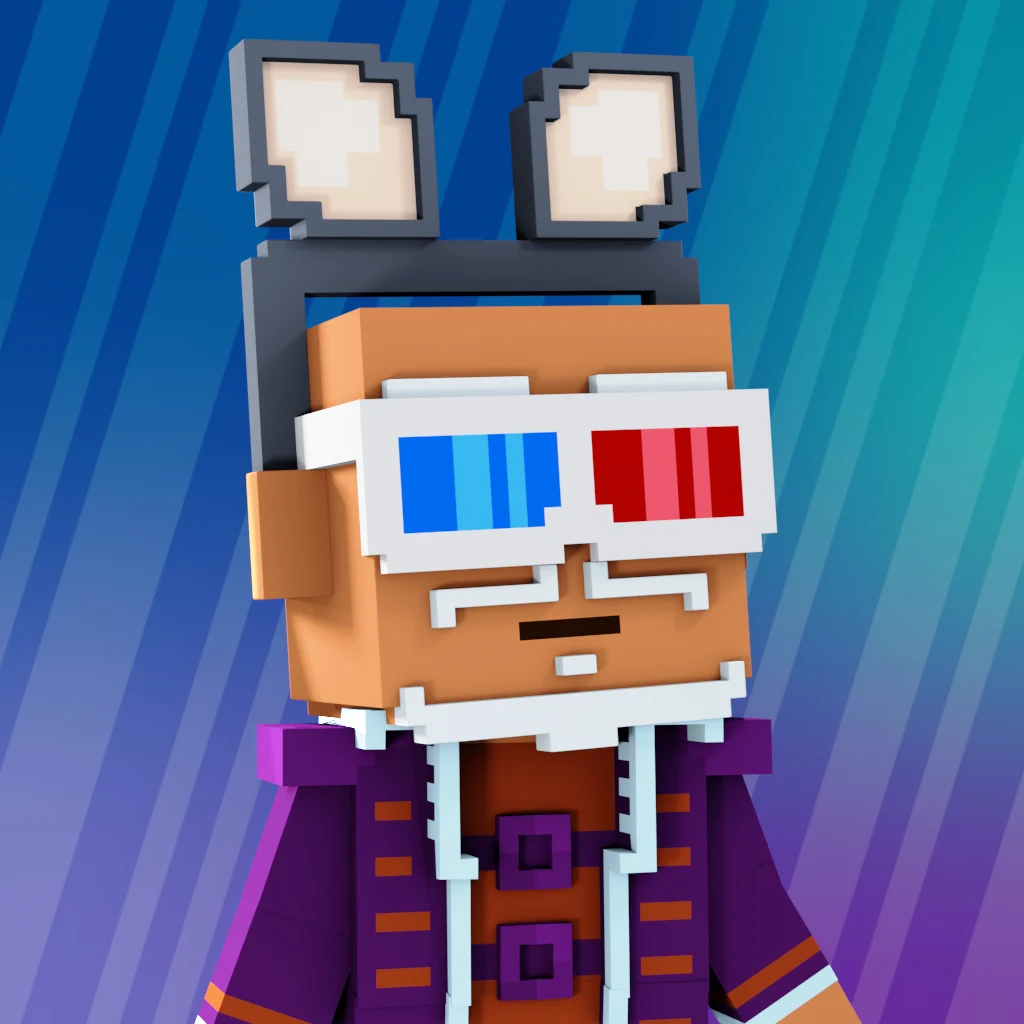 Pirate #2628 voxel render