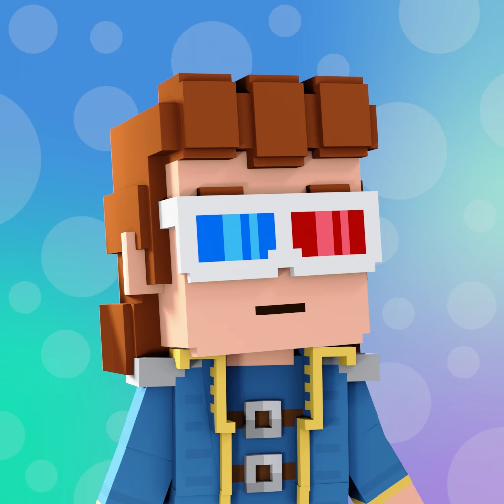 Pirate #2641 voxel render