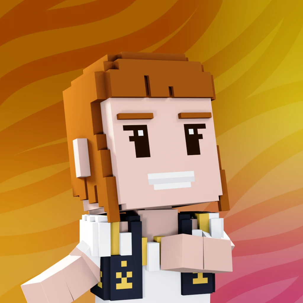 Pirate #2642 voxel render