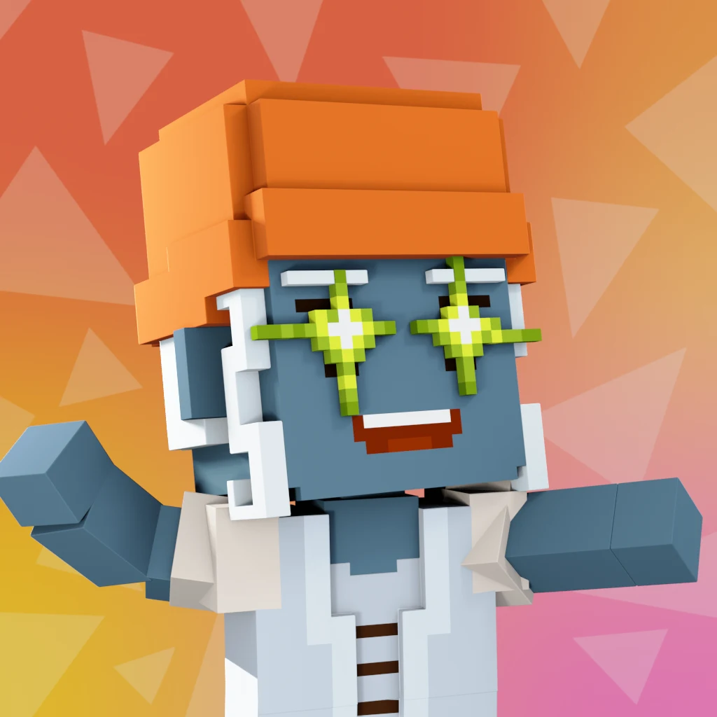 Pirate #2646 voxel render