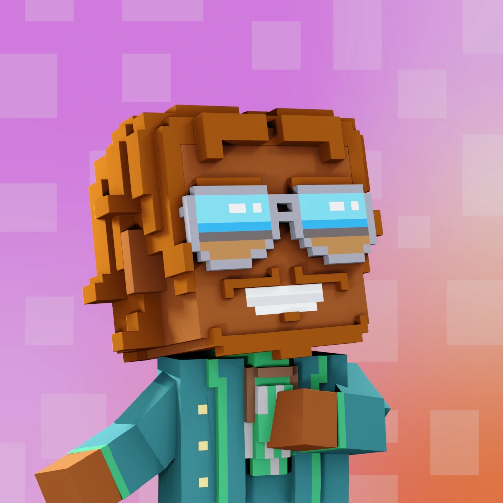 Pirate #265 voxel render