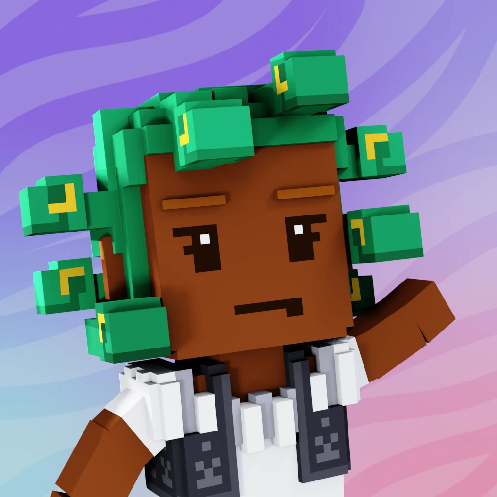 Pirate #2653 voxel render