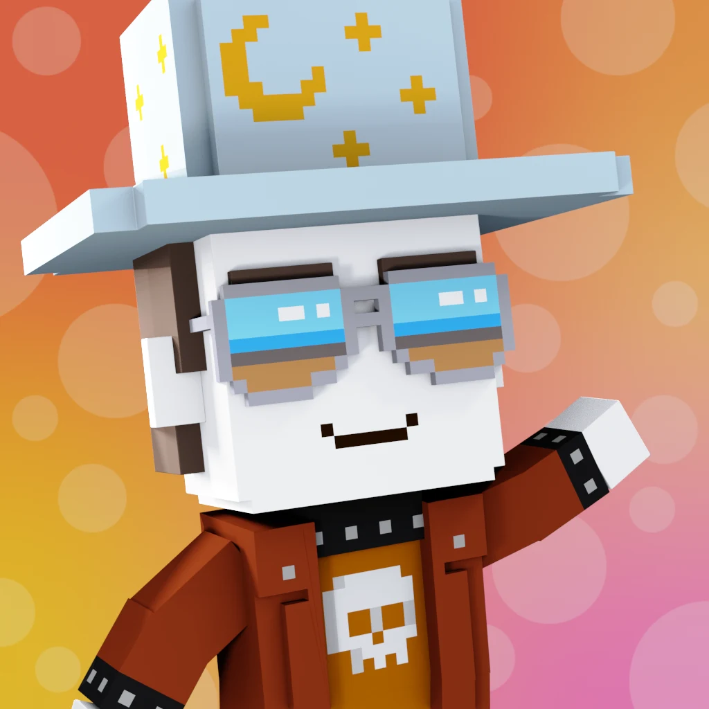 Pirate #2658 voxel render
