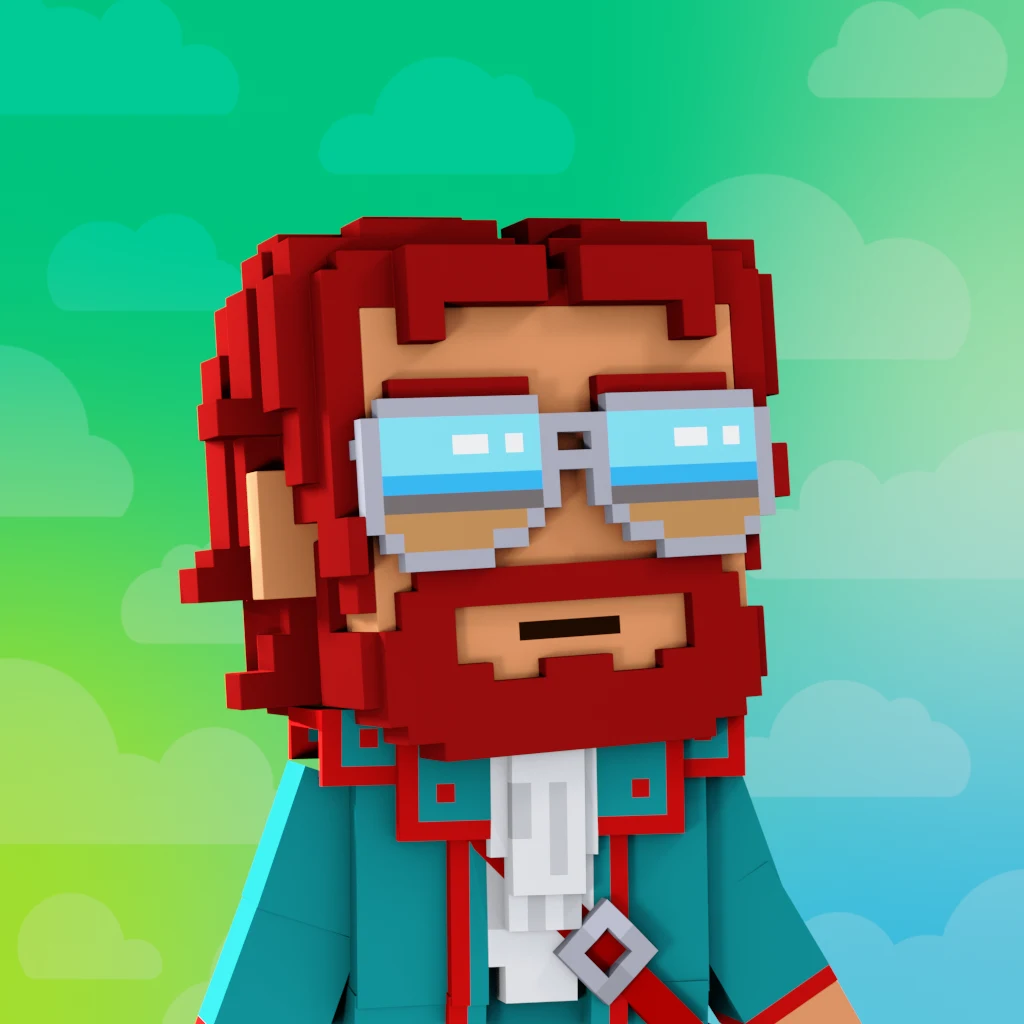 Pirate #266 voxel render