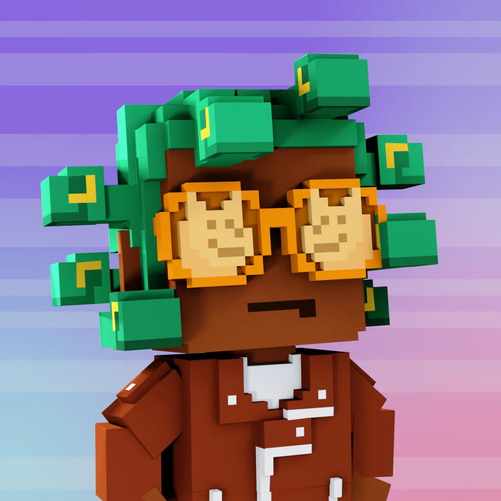 Pirate #2664 voxel render