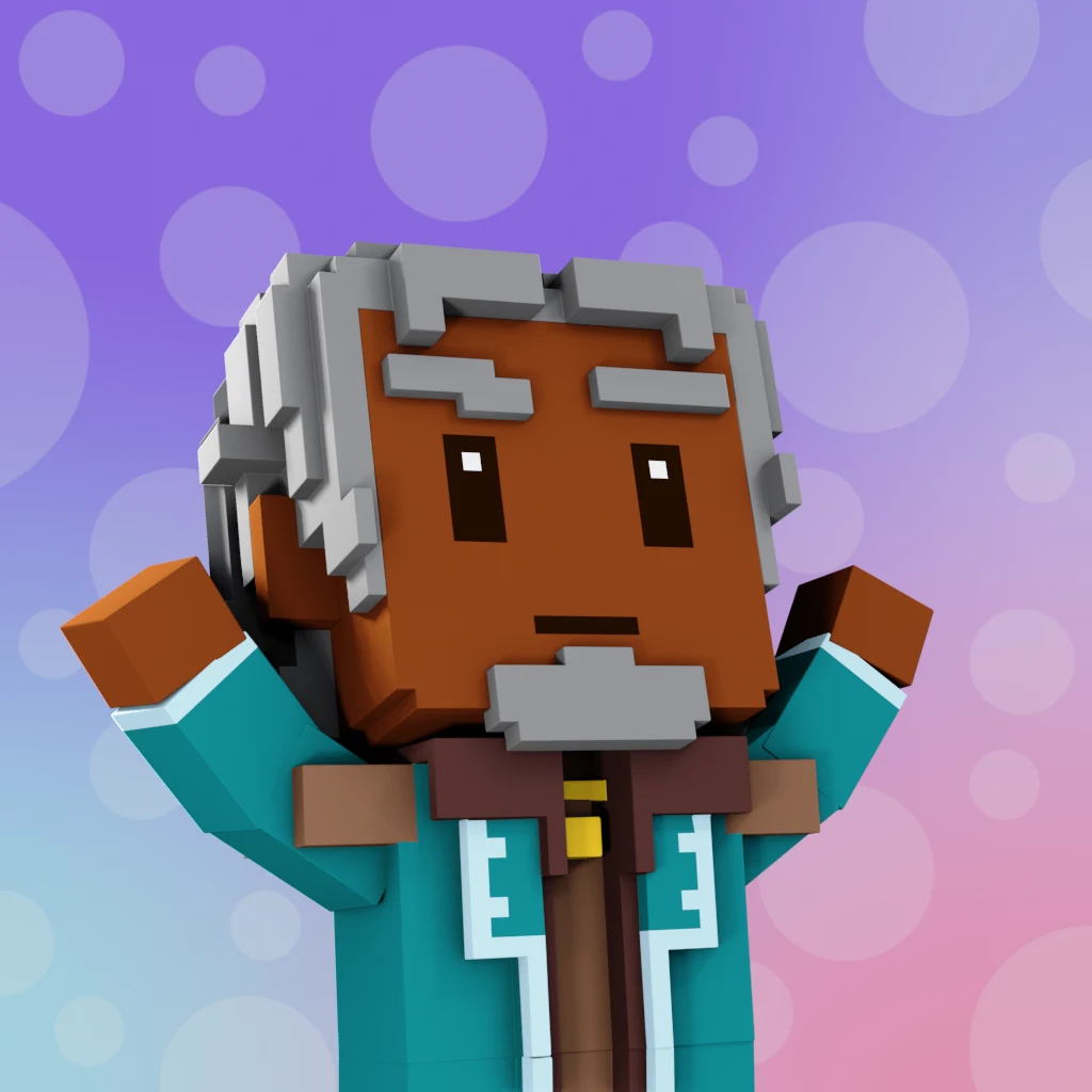 Pirate #2666 voxel render