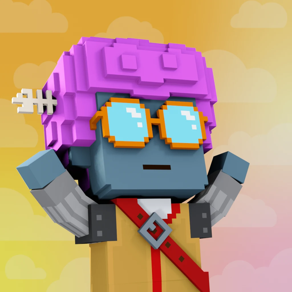 Pirate #2672 voxel render