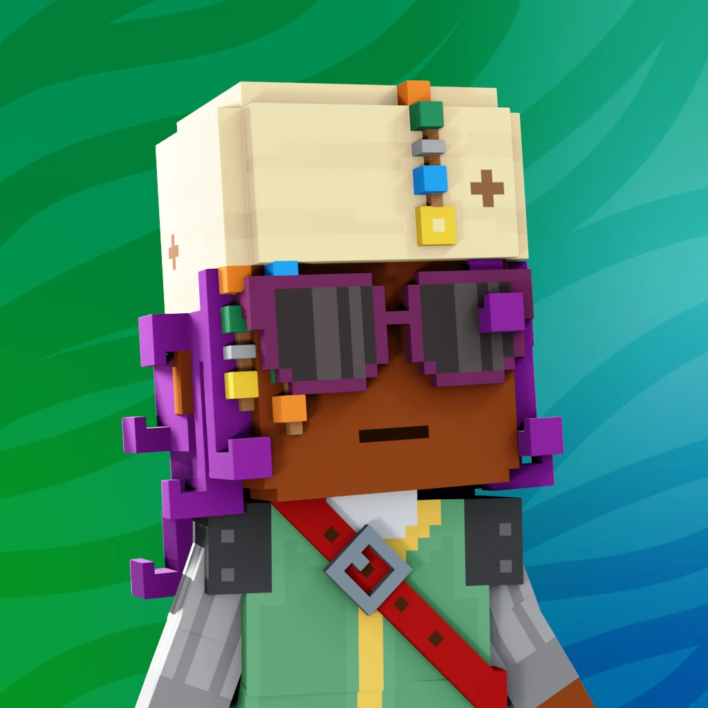 Pirate #2673 voxel render