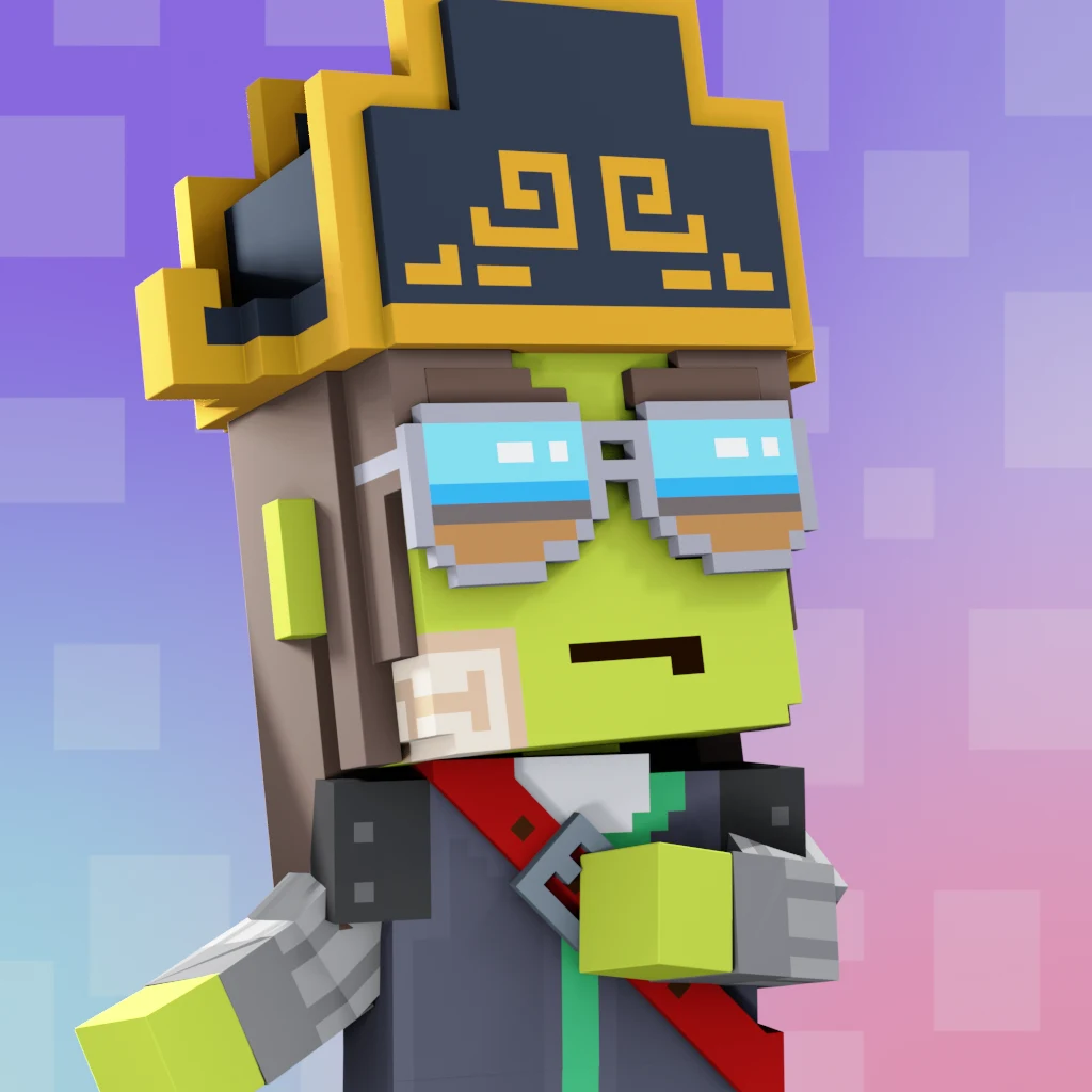 Pirate #2675 voxel render