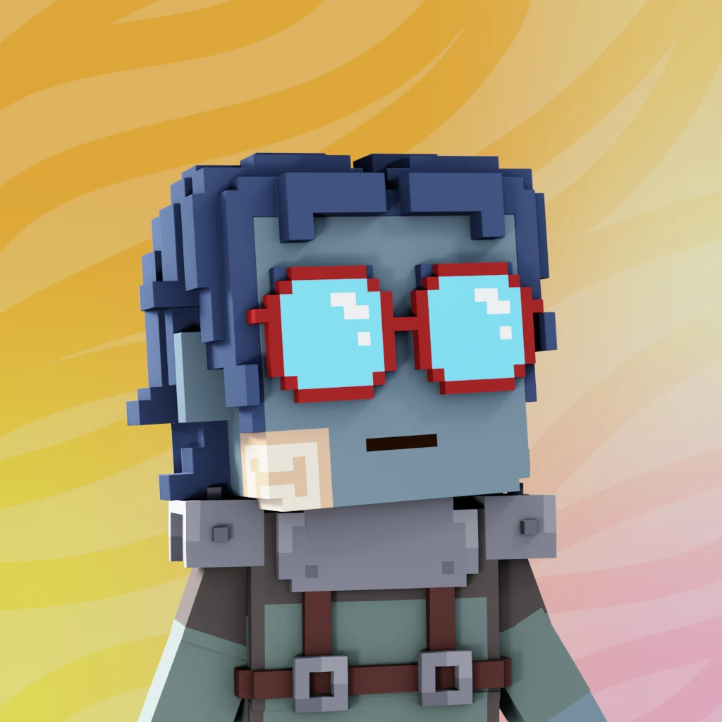 Pirate #2677 voxel render