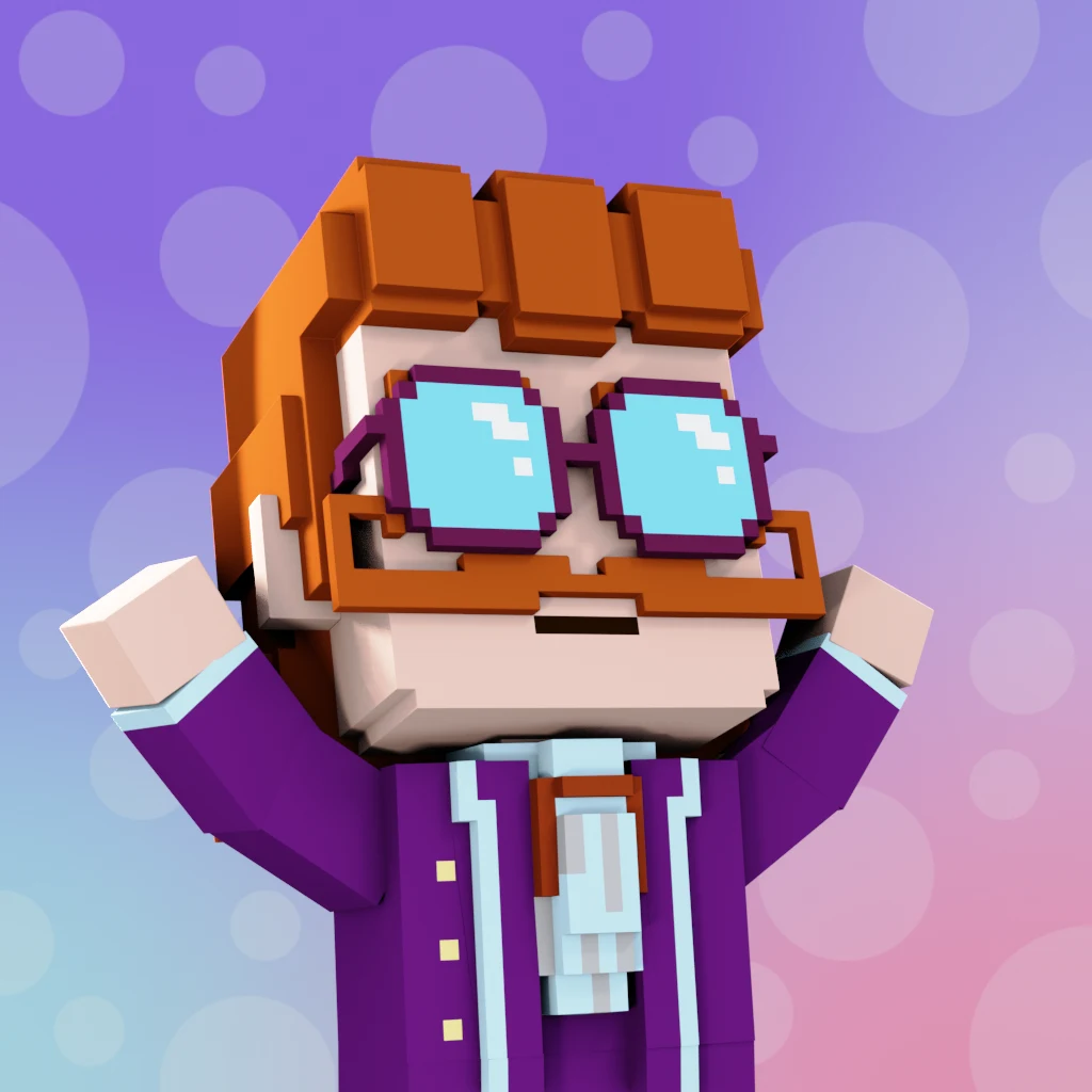 Pirate #2682 voxel render