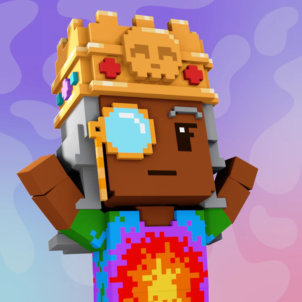 Pirate #2685 voxel render