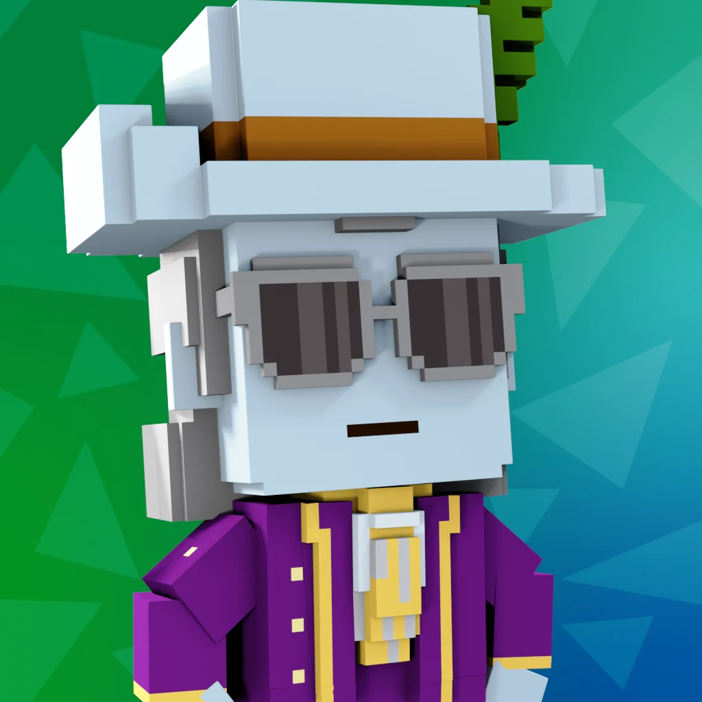 Pirate #269 voxel render