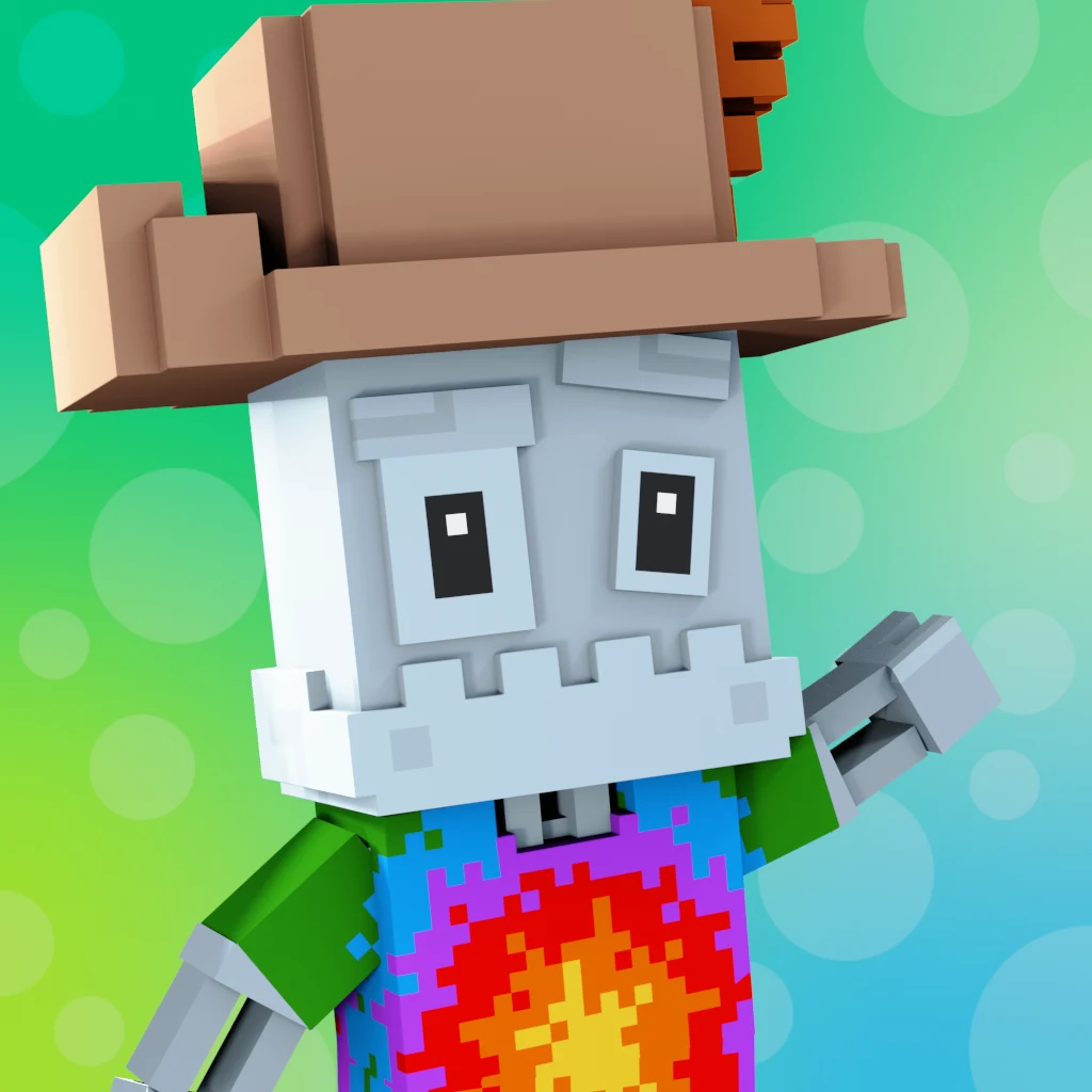Pirate #2693 voxel render