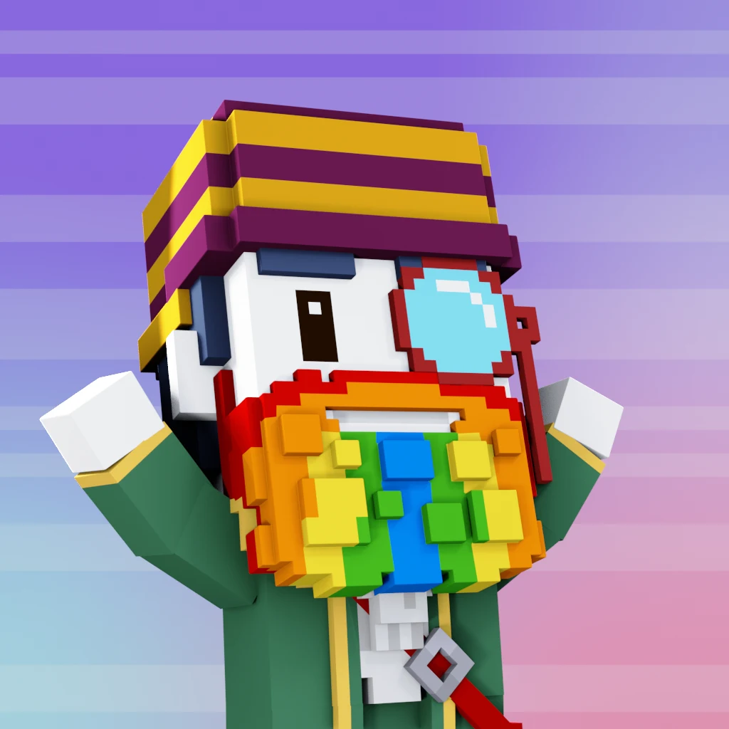 Pirate #2696 voxel render