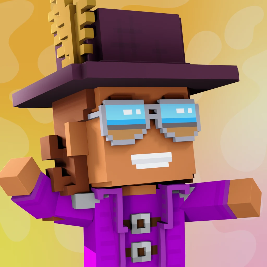 Pirate #27 voxel render