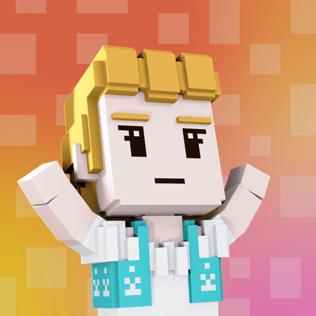 Pirate #270 voxel render