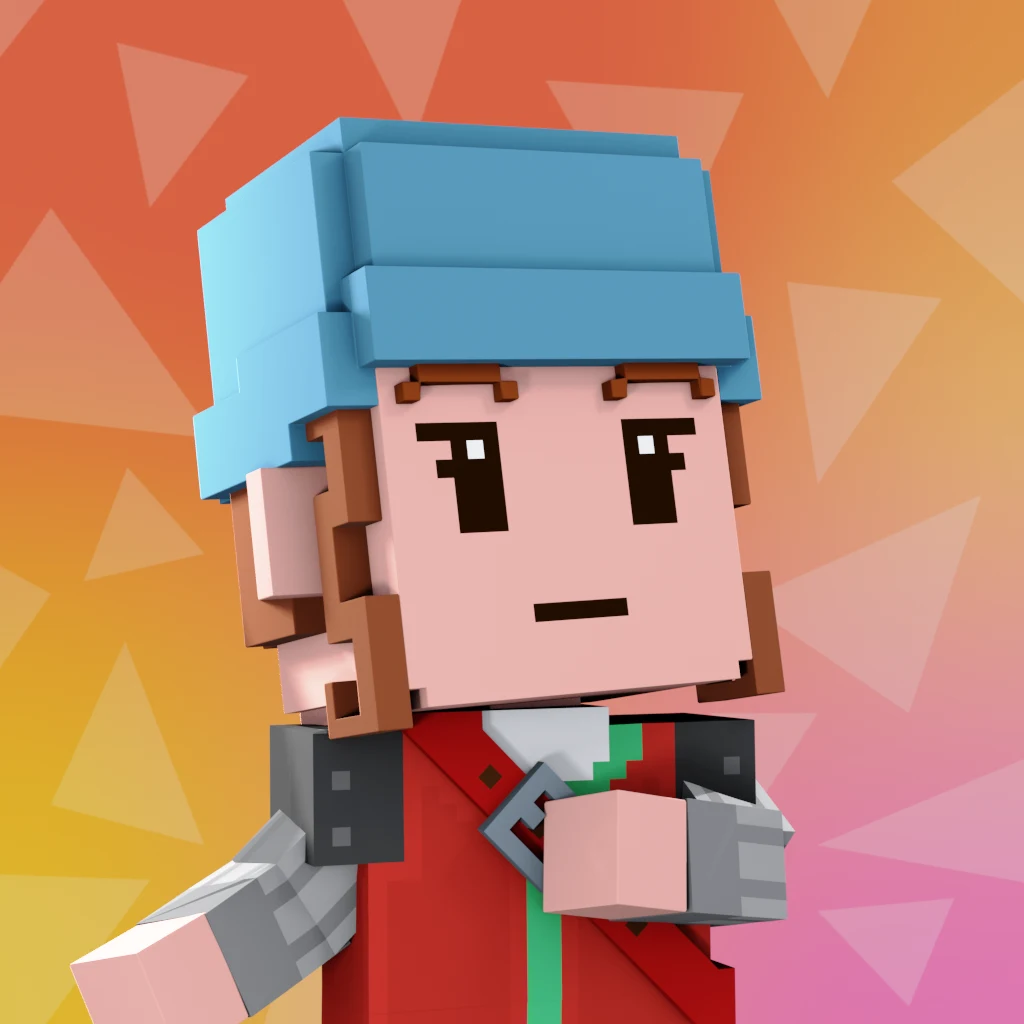 Pirate #2708 voxel render