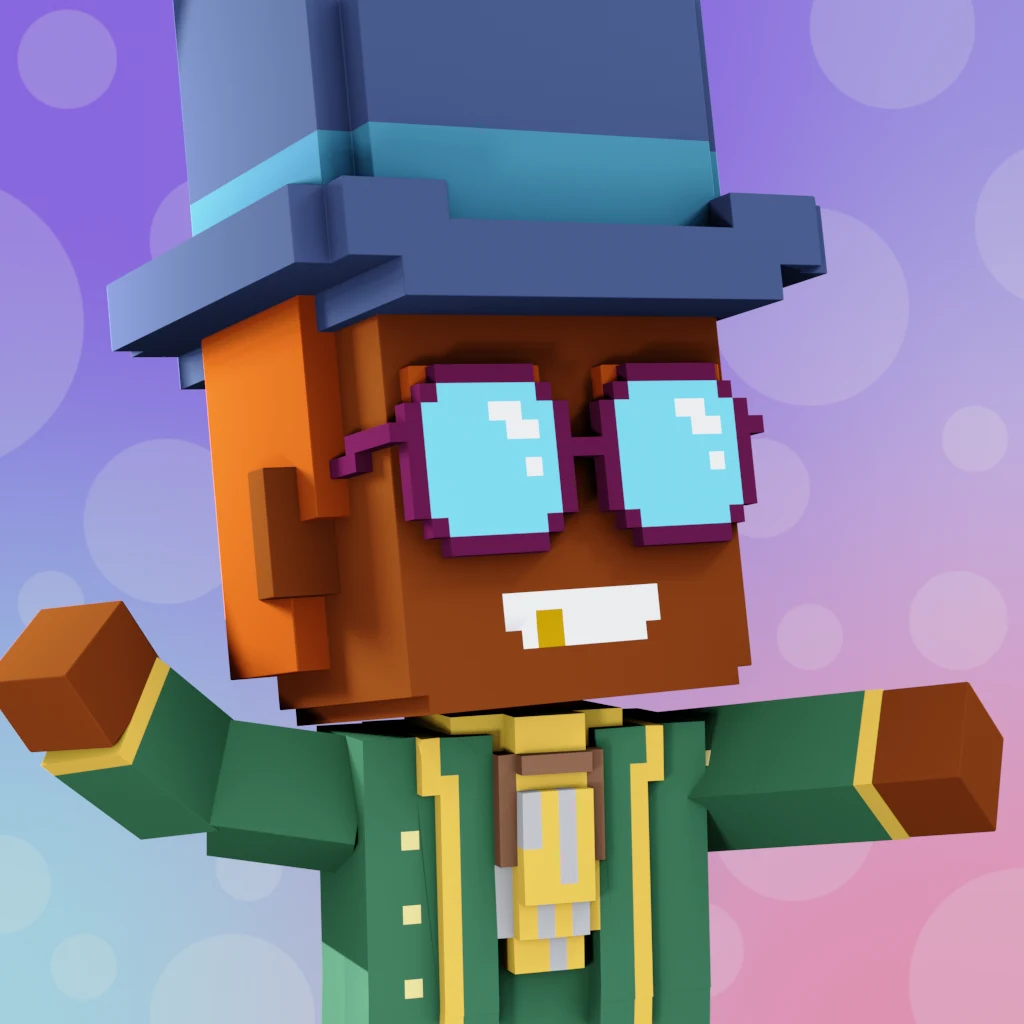 Pirate #271 voxel render