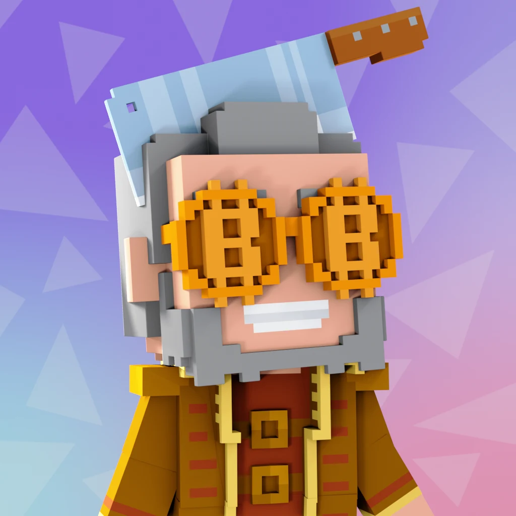 Pirate #2716 voxel render