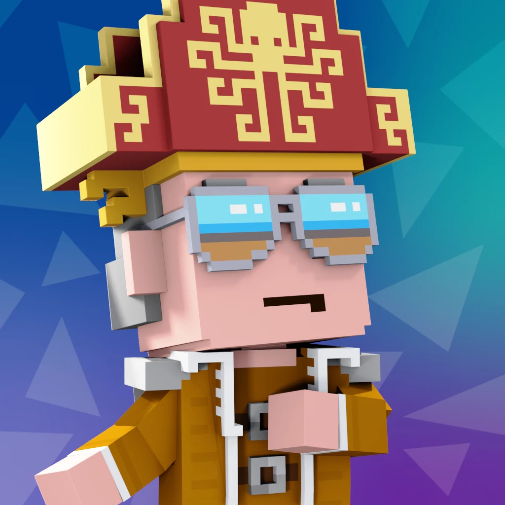 Pirate #272 voxel render