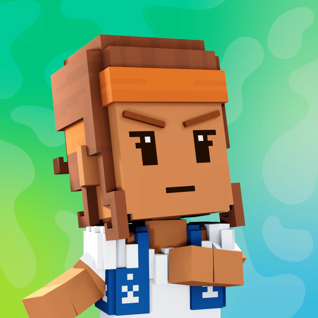 Pirate #2720 voxel render
