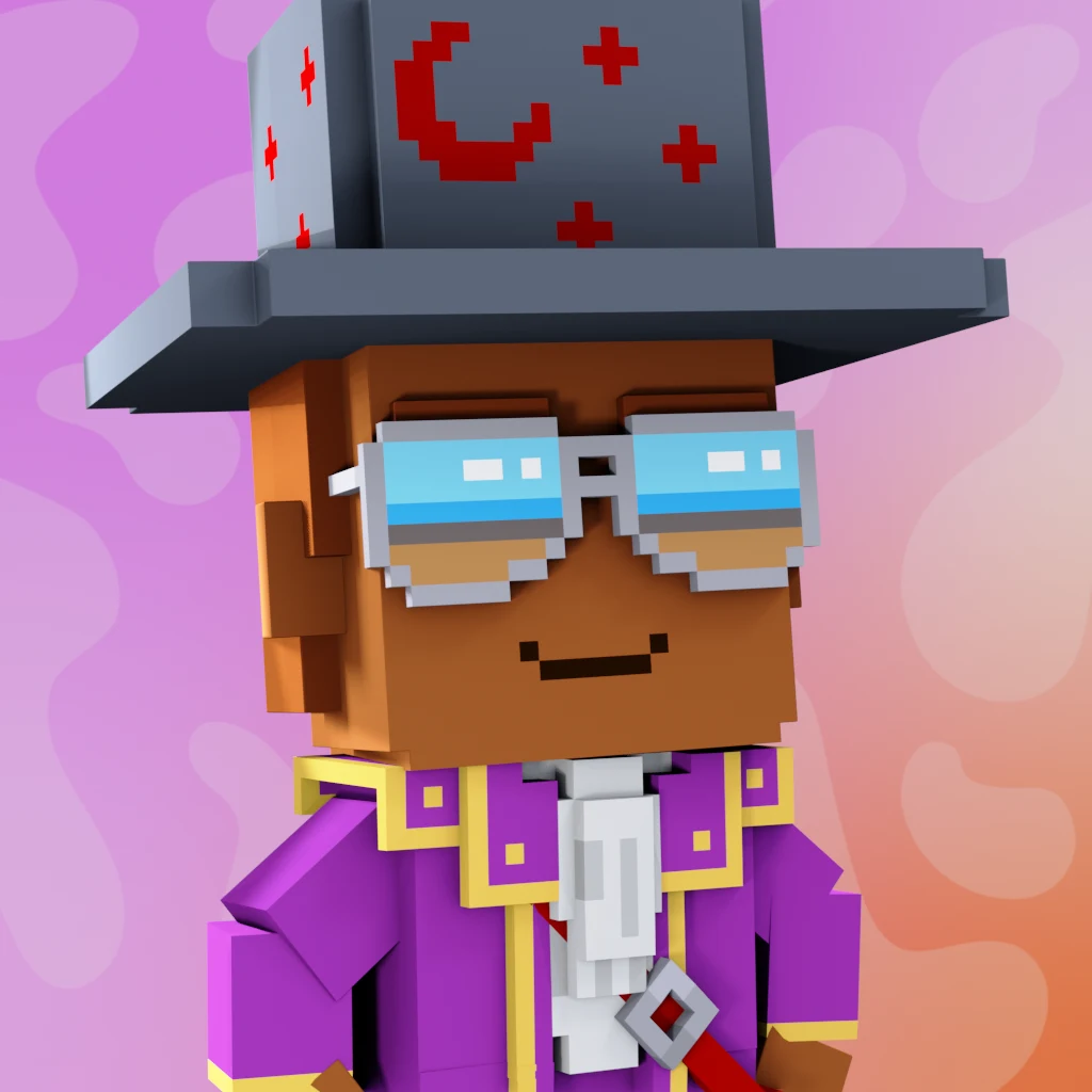 Pirate #2721 voxel render