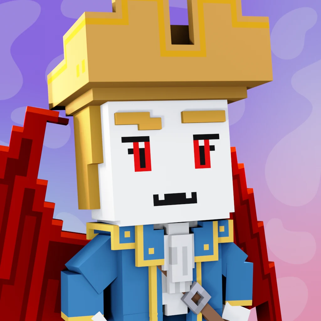 Pirate #2725 voxel render