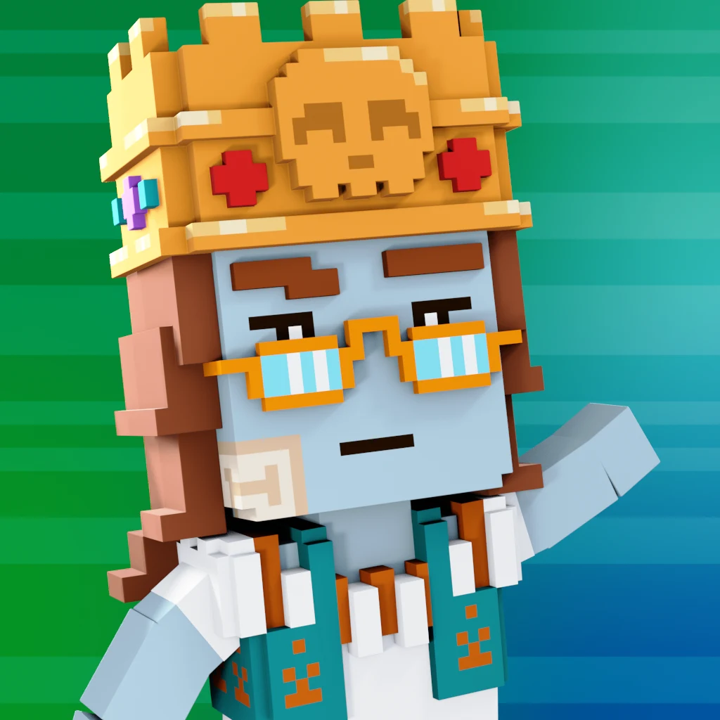 Pirate #2729 voxel render