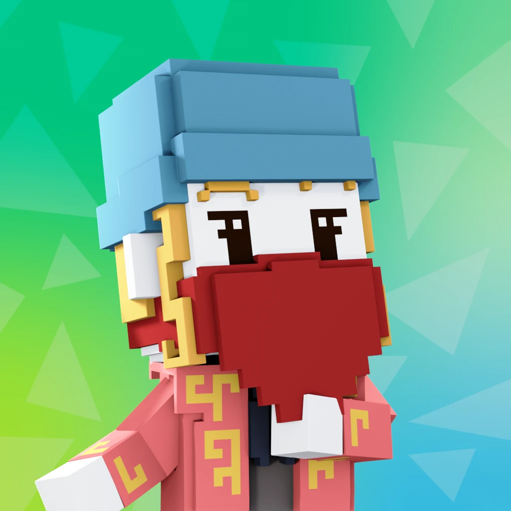 Pirate #2731 voxel render