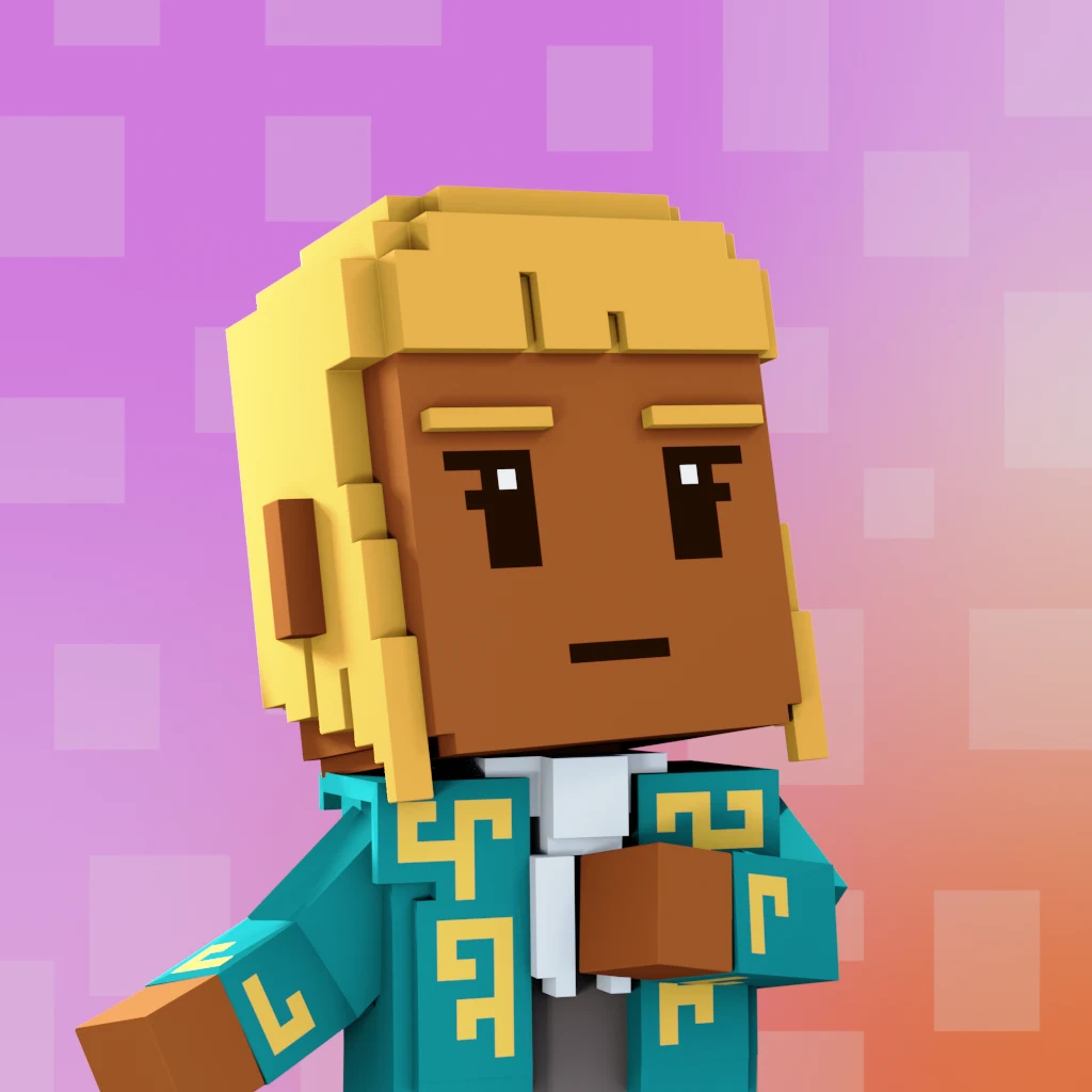 Pirate #2735 voxel render