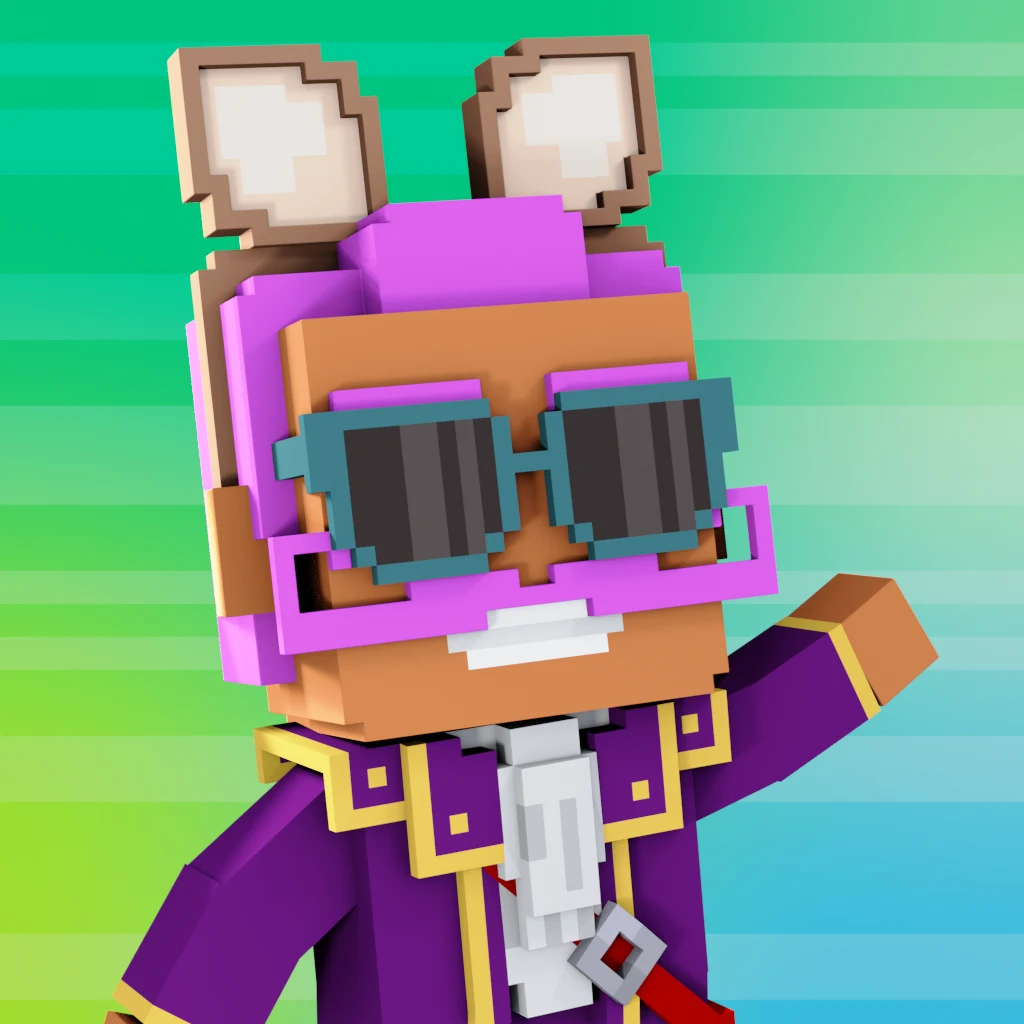 Pirate #2746 voxel render