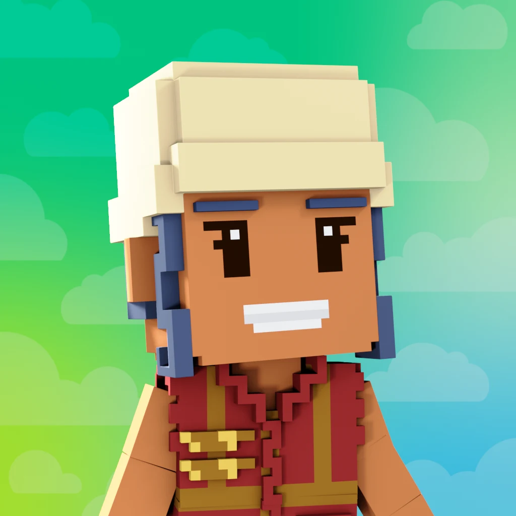 Pirate #2752 voxel render