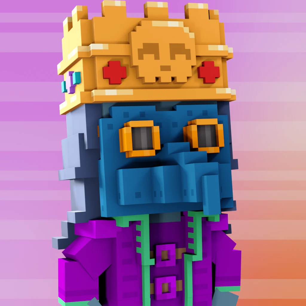 Pirate #2760 voxel render