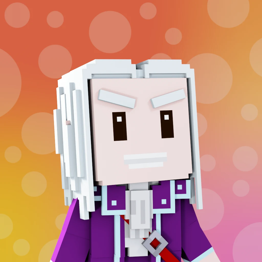 Pirate #2762 voxel render
