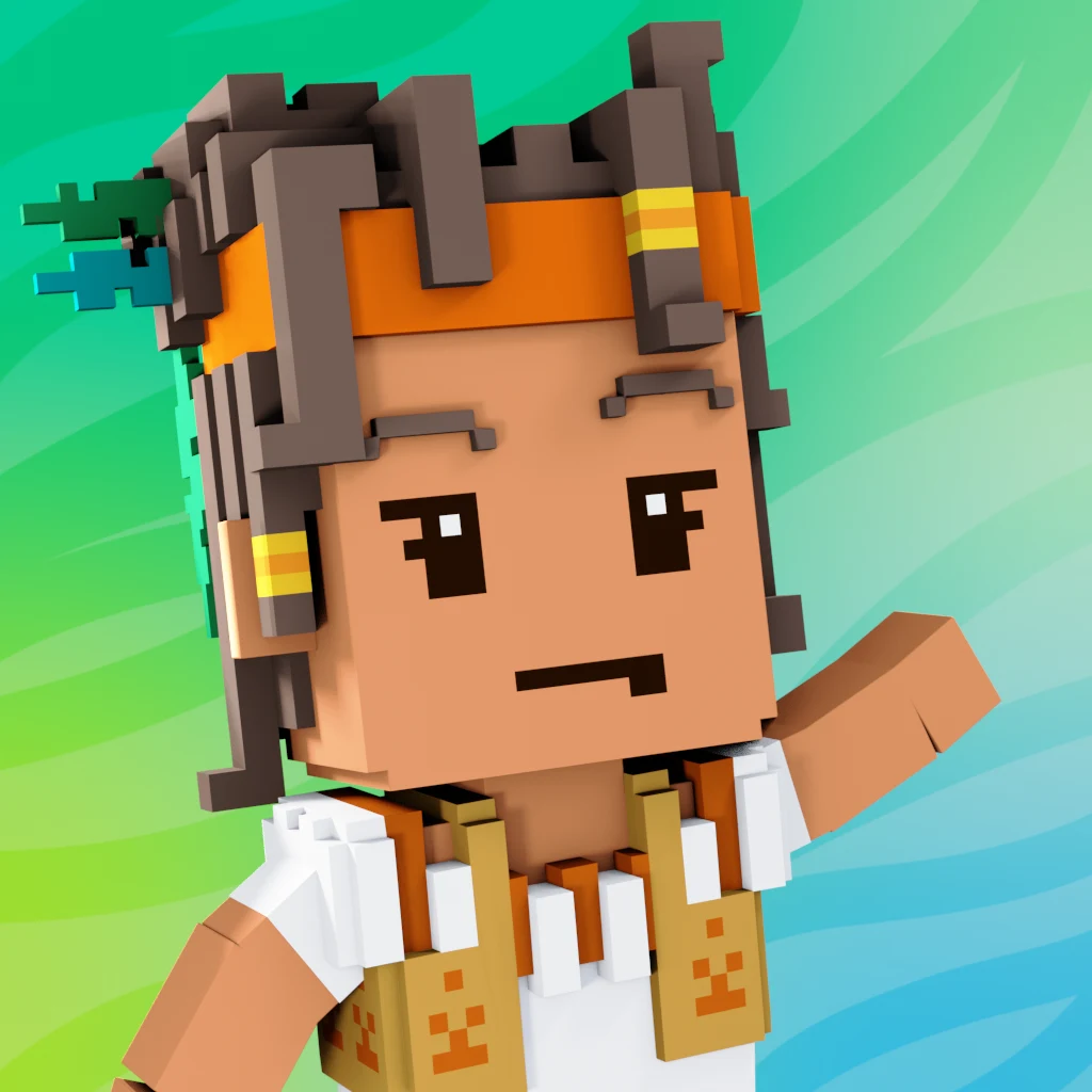 Pirate #2763 voxel render